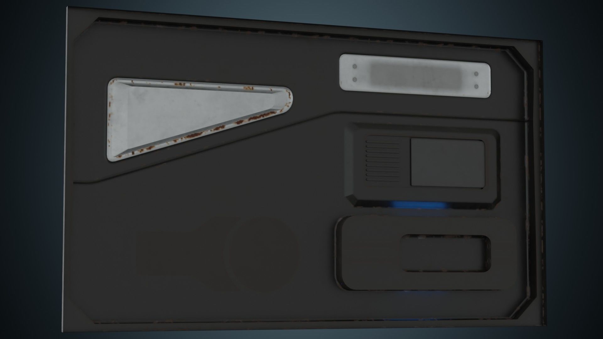 Sci Fi Prop 1B Low-poly 3D model_4