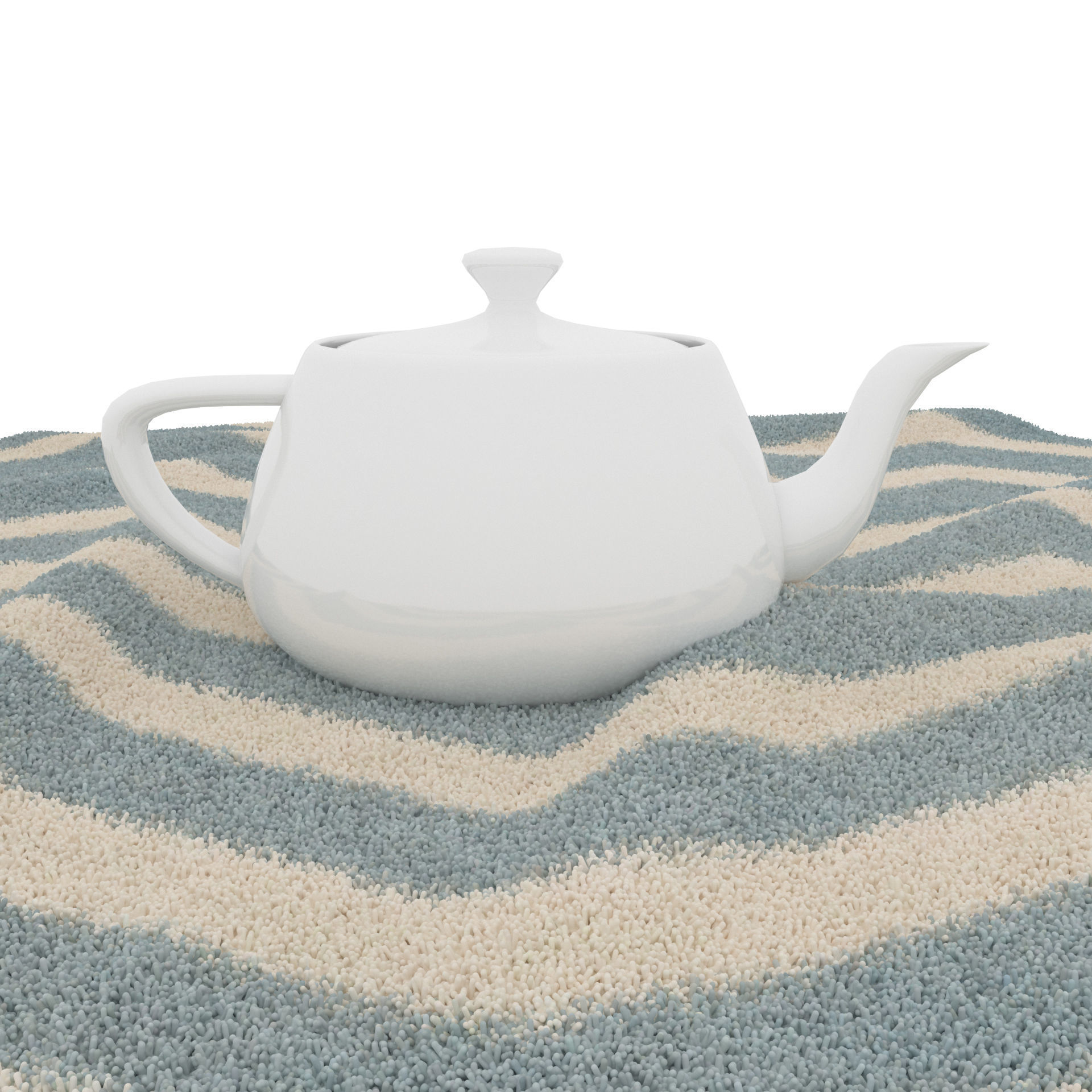 Rugs No 485 Low-poly 3D model_8