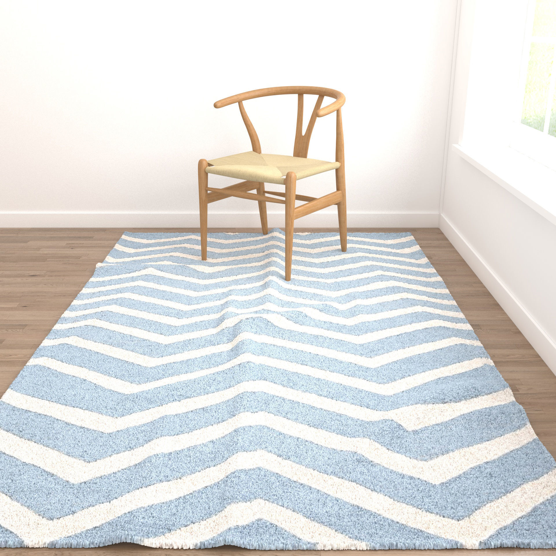 Rugs No 485 Low-poly 3D model_4