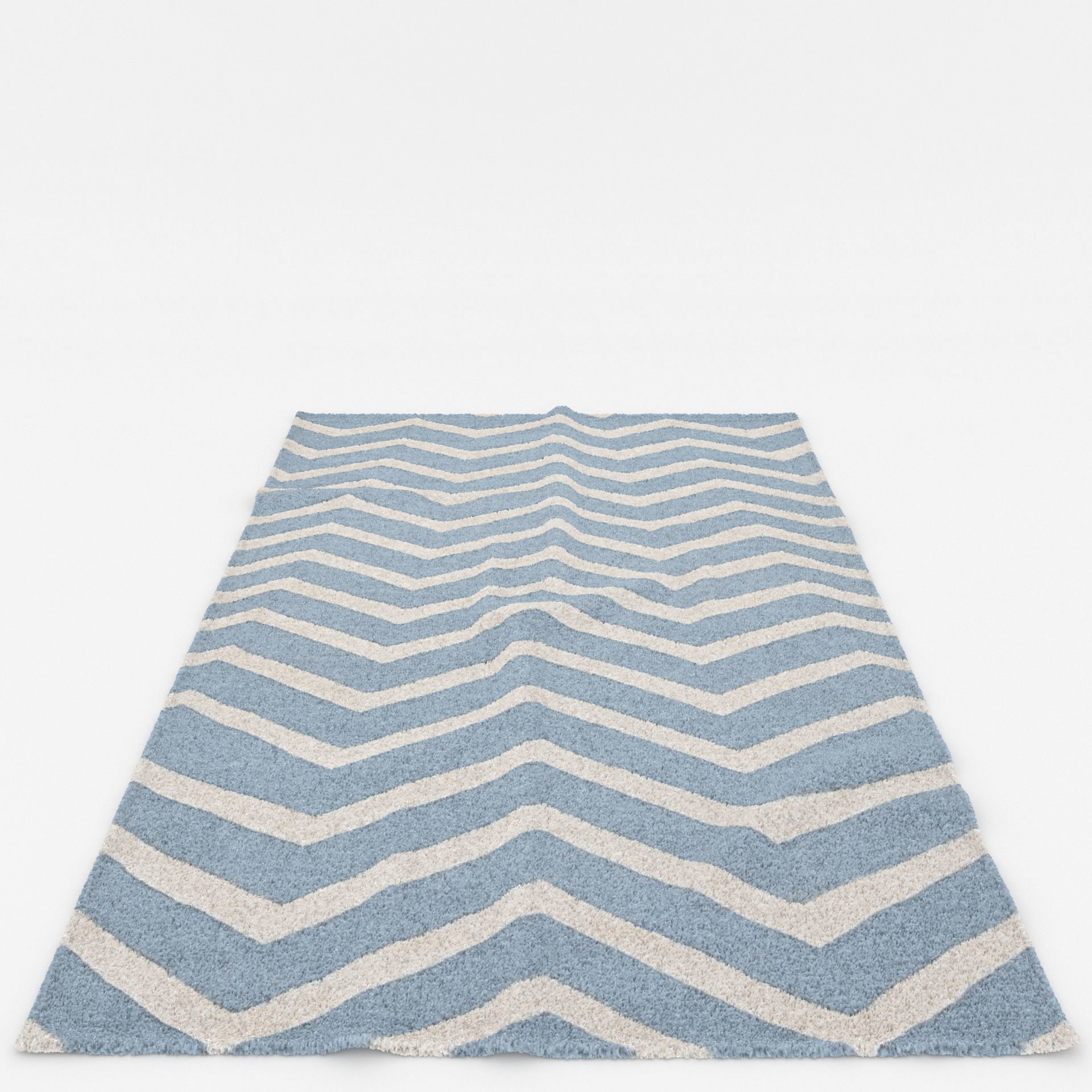 Rugs No 485 Low-poly 3D model_9