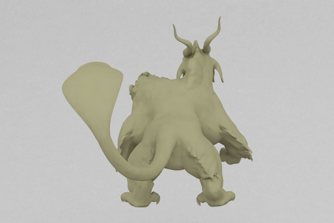 Chimera 3D print model_4