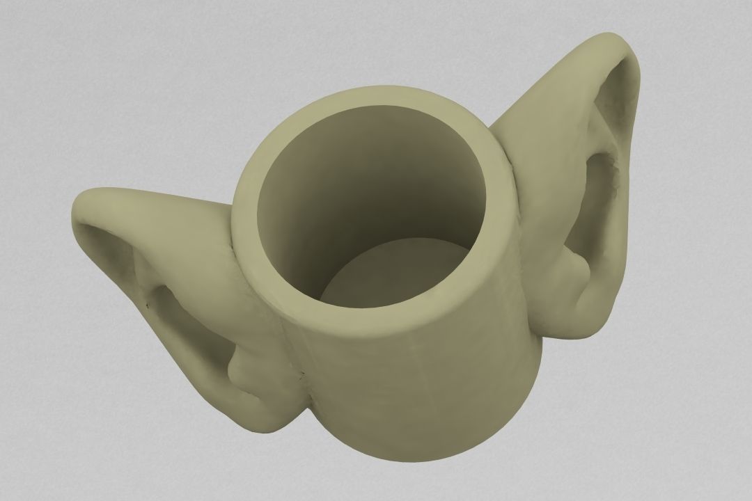 cup with wuhom 3D print model_4