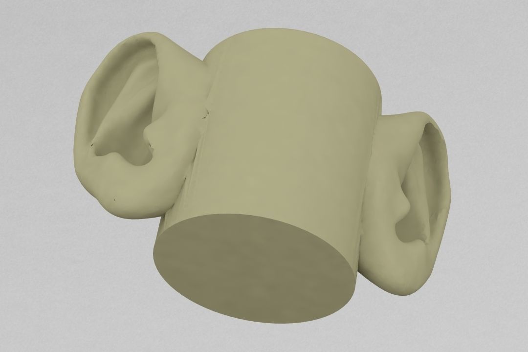 cup with wuhom 3D print model_5