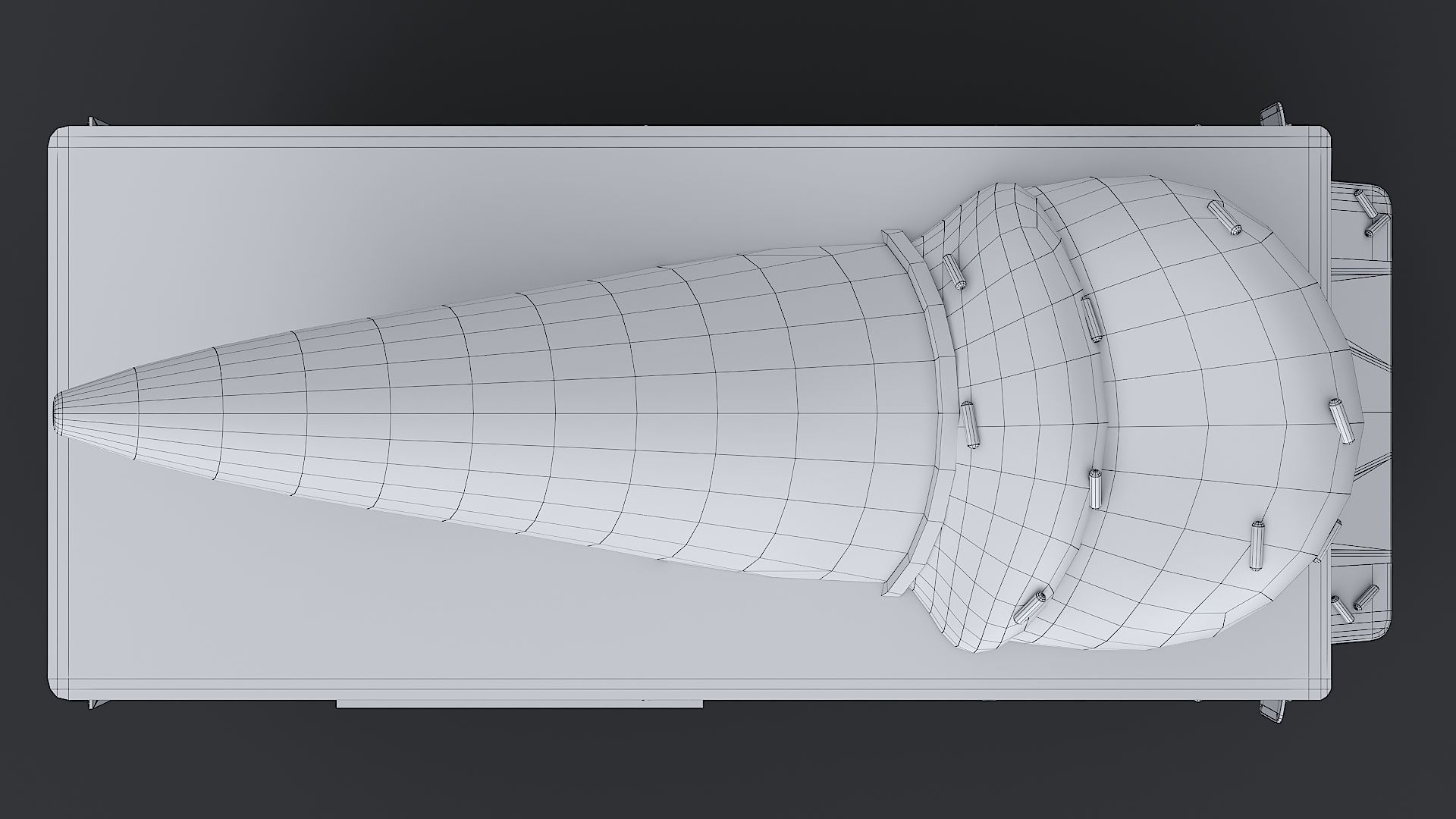 Step Van Ice Cream Low-poly 3D model_32