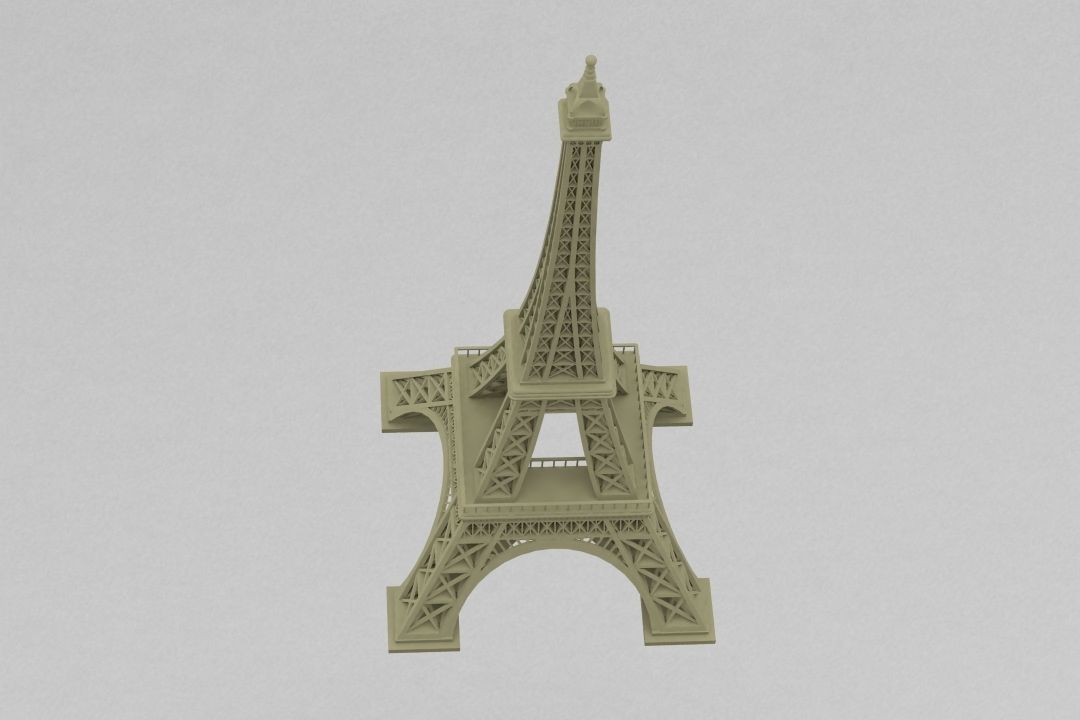 Eiffel Tower 3D print model_3