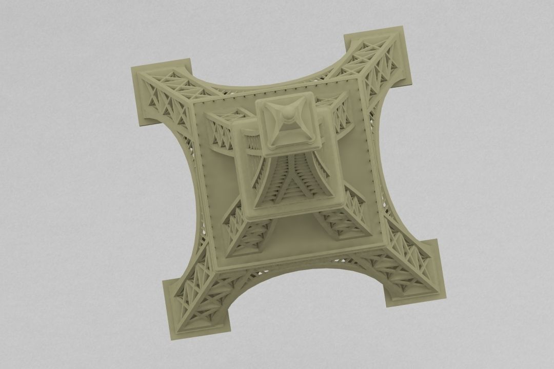 Eiffel Tower 3D print model_2