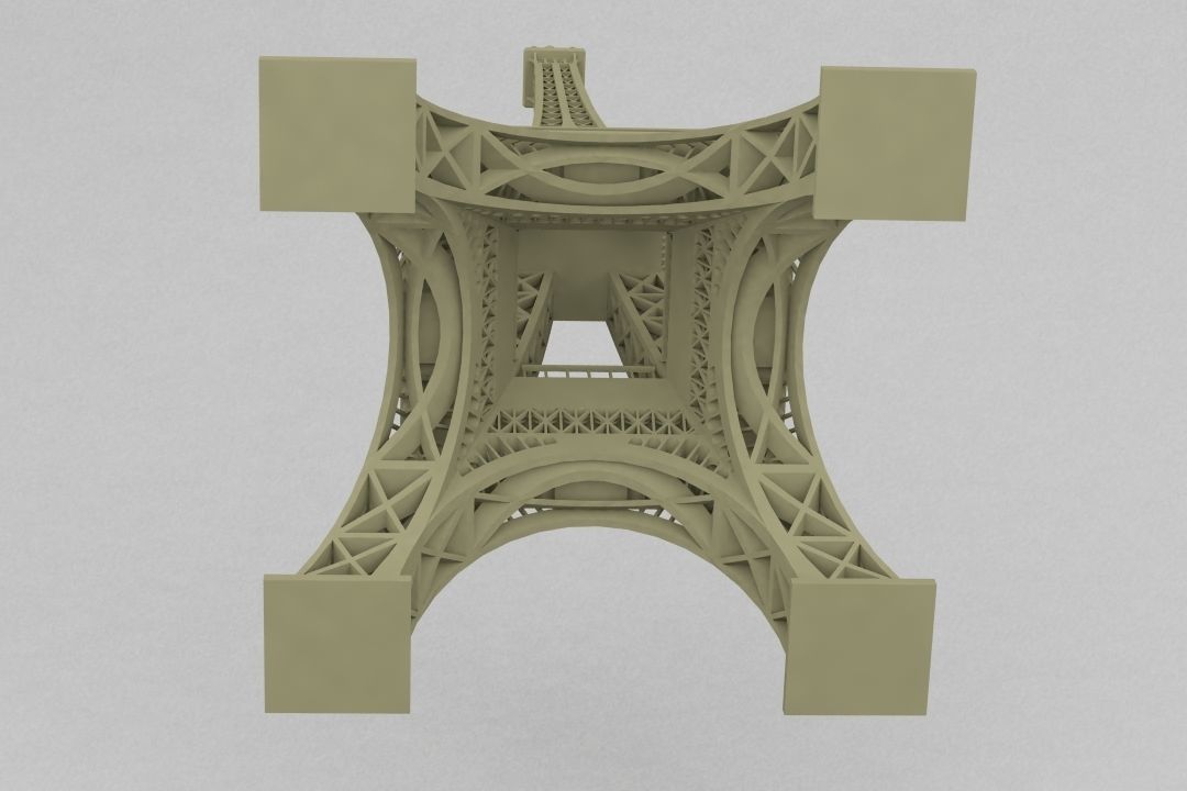 Eiffel Tower 3D print model_5