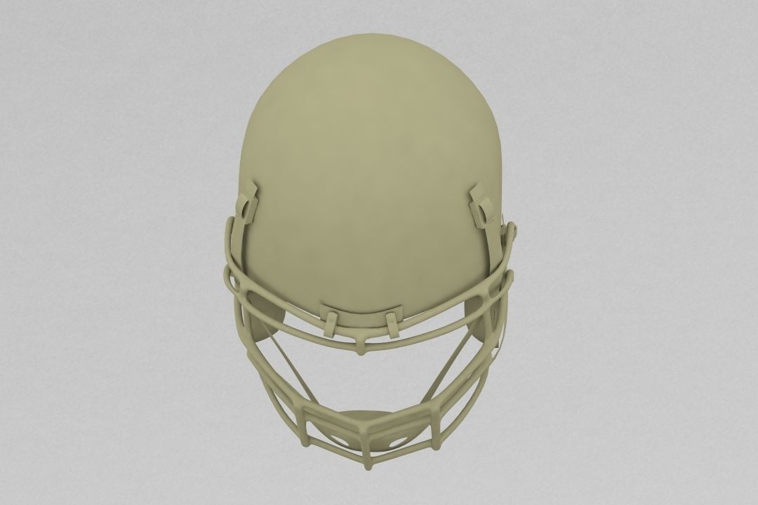 football helmet 3D print model_4