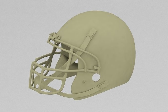 football helmet 3D print model
