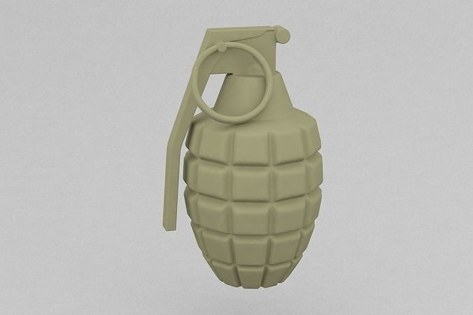 granate grenade 3D print model