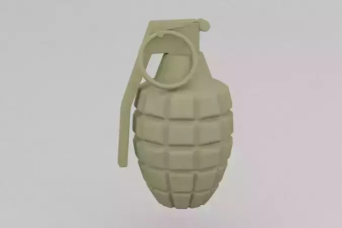 granate grenade 3D print model