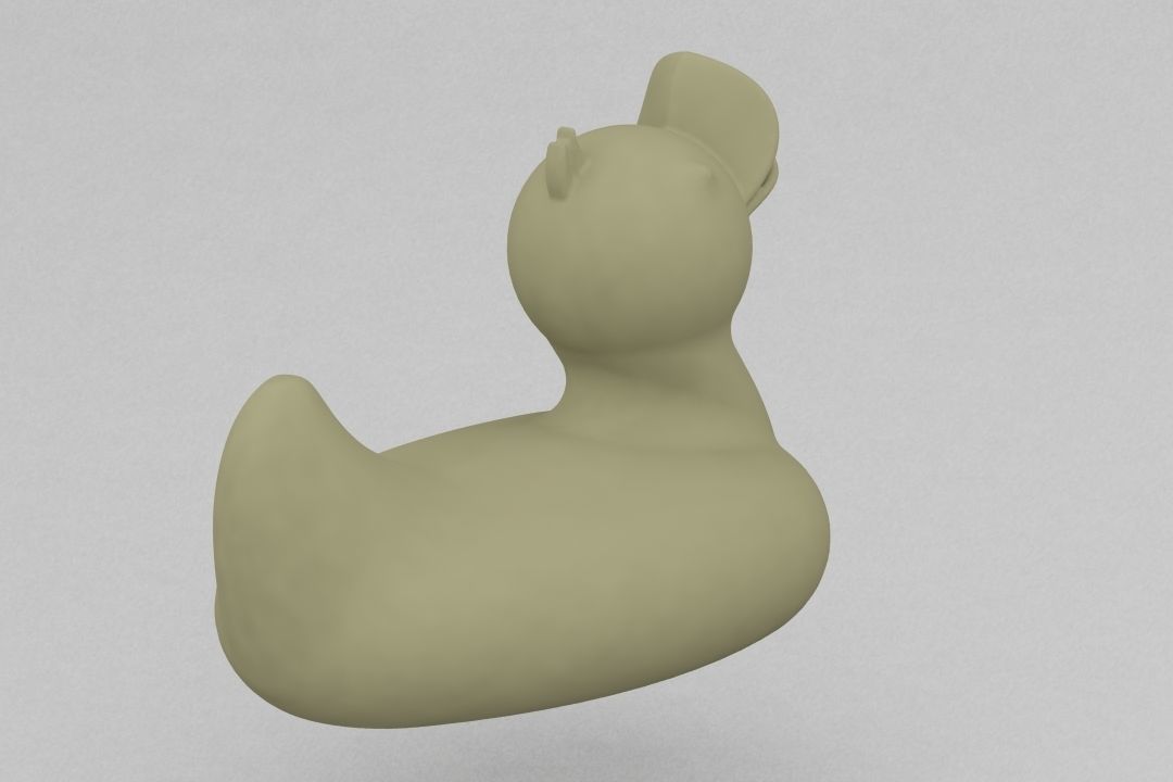 Rubber duck 3D print model_3