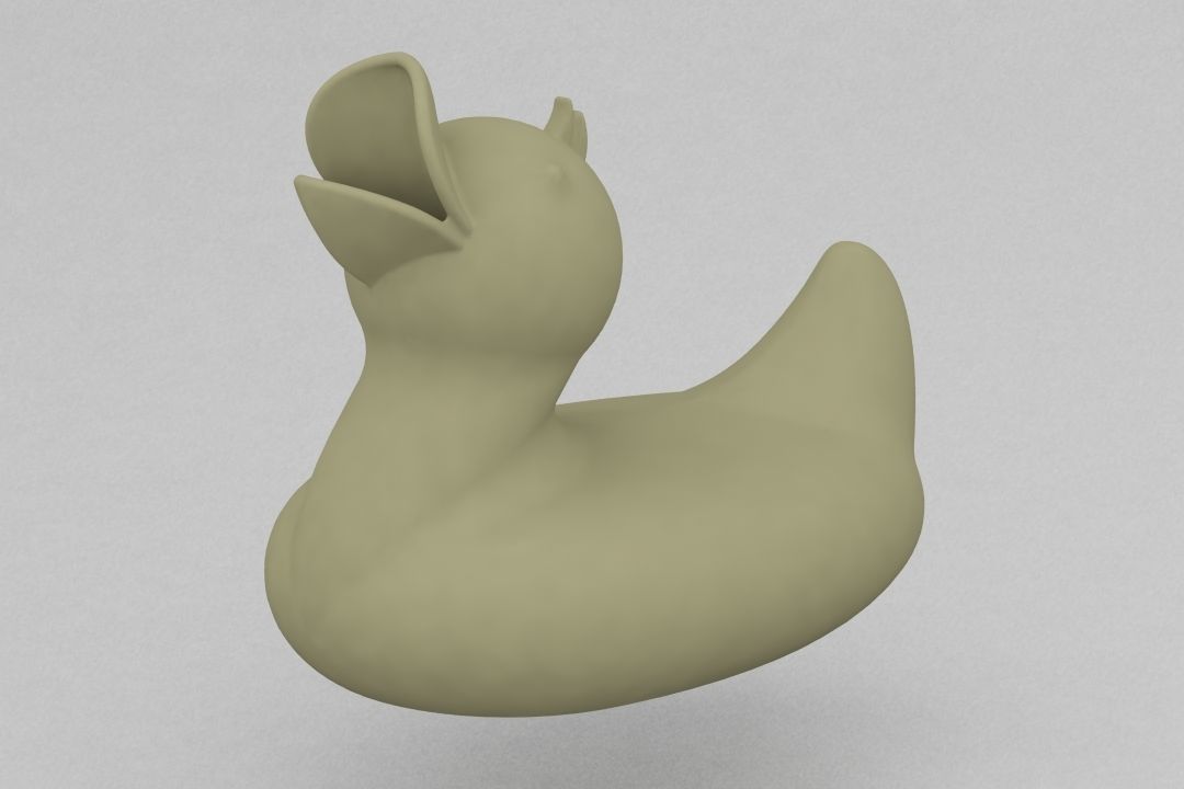 Rubber duck 3D print model_1