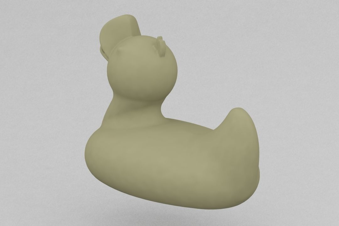 Rubber duck 3D print model_2