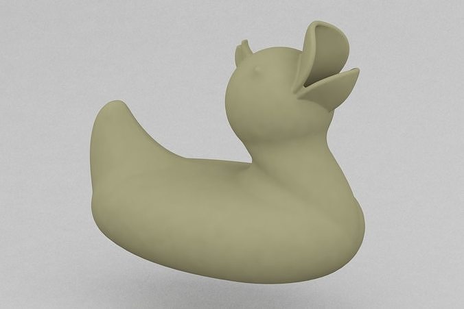 Rubber duck 3D print model