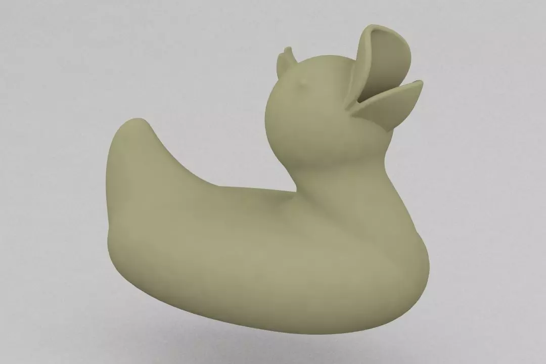 Rubber duck 3D print model_0