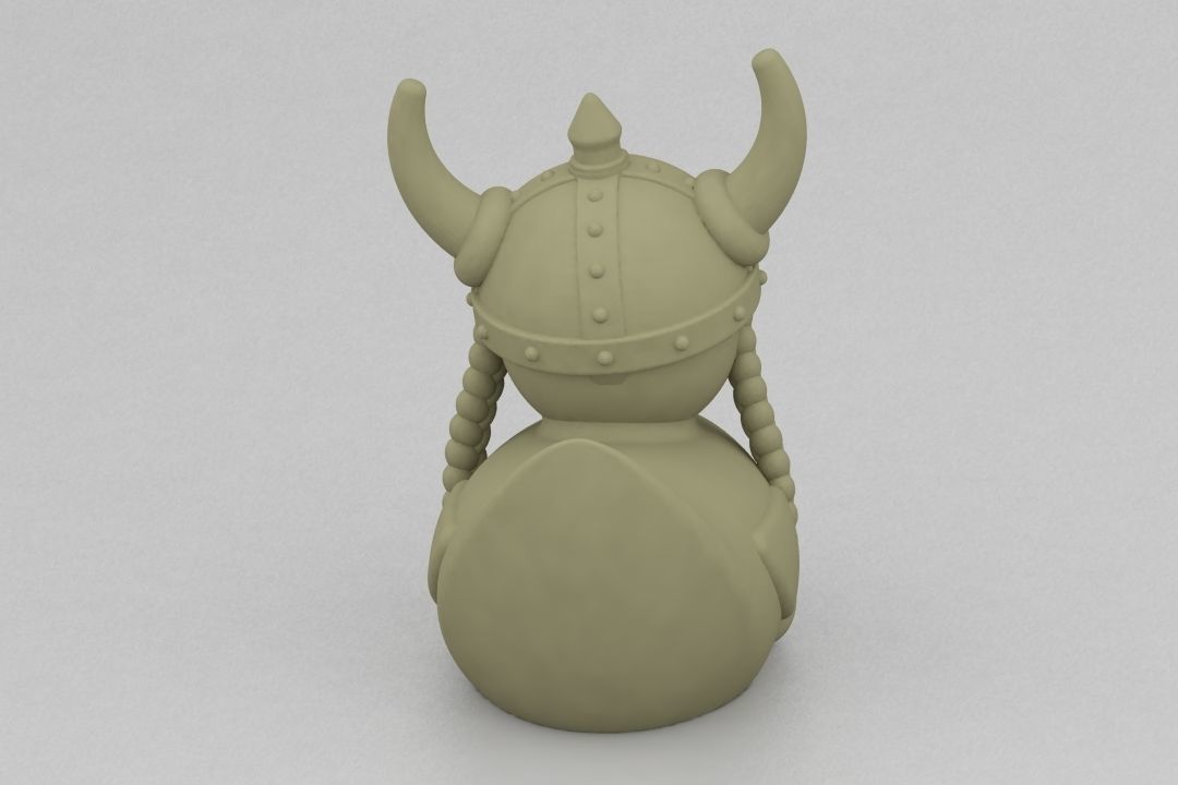 Viking Duck 3D print model_4