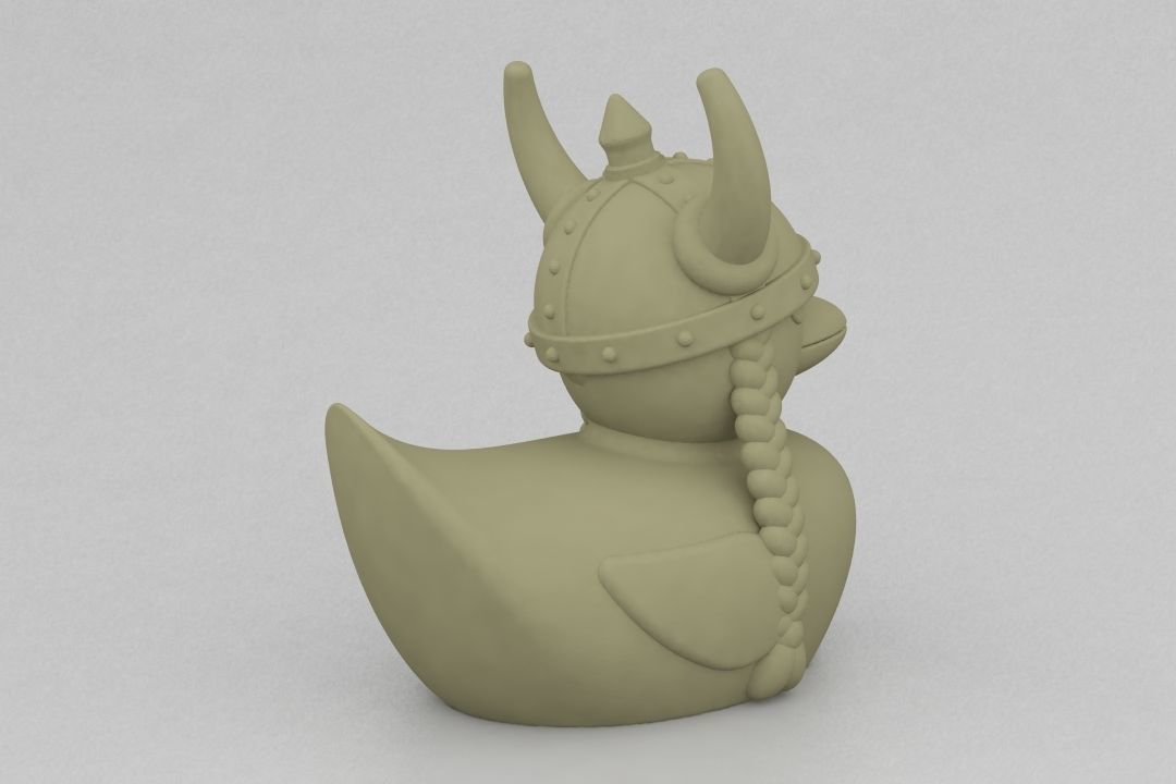 Viking Duck 3D print model_5
