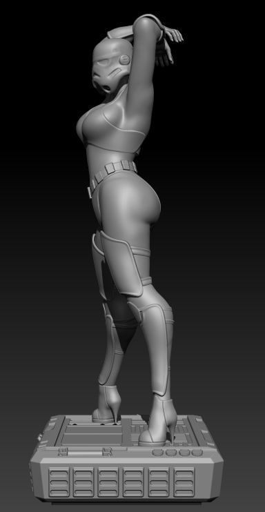 Sexy Storm Trooper SOLO 3D print model_4