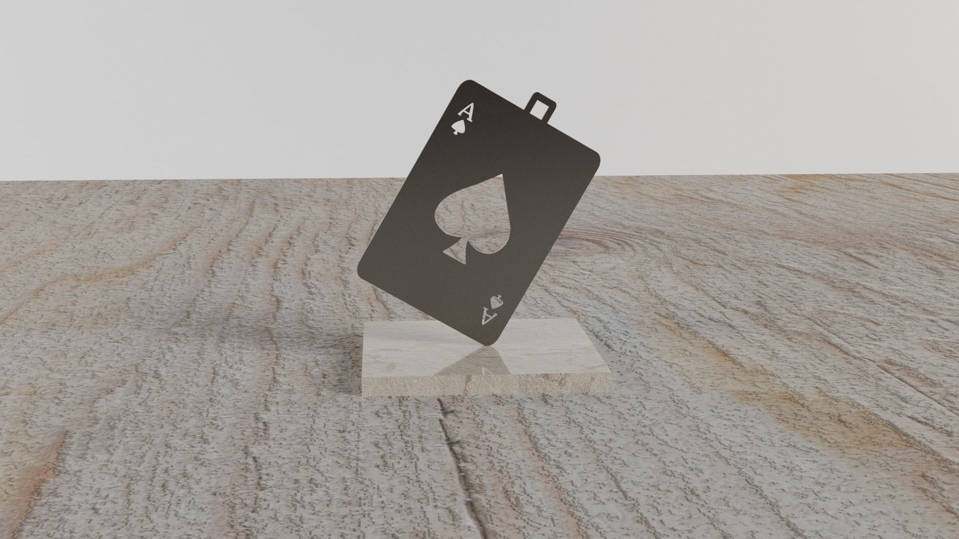 Card Pendant 3D print model_38