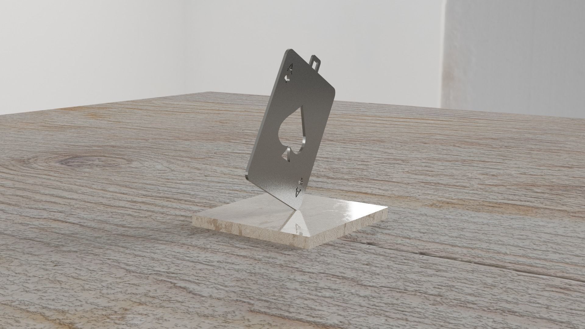 Card Pendant 3D print model_31