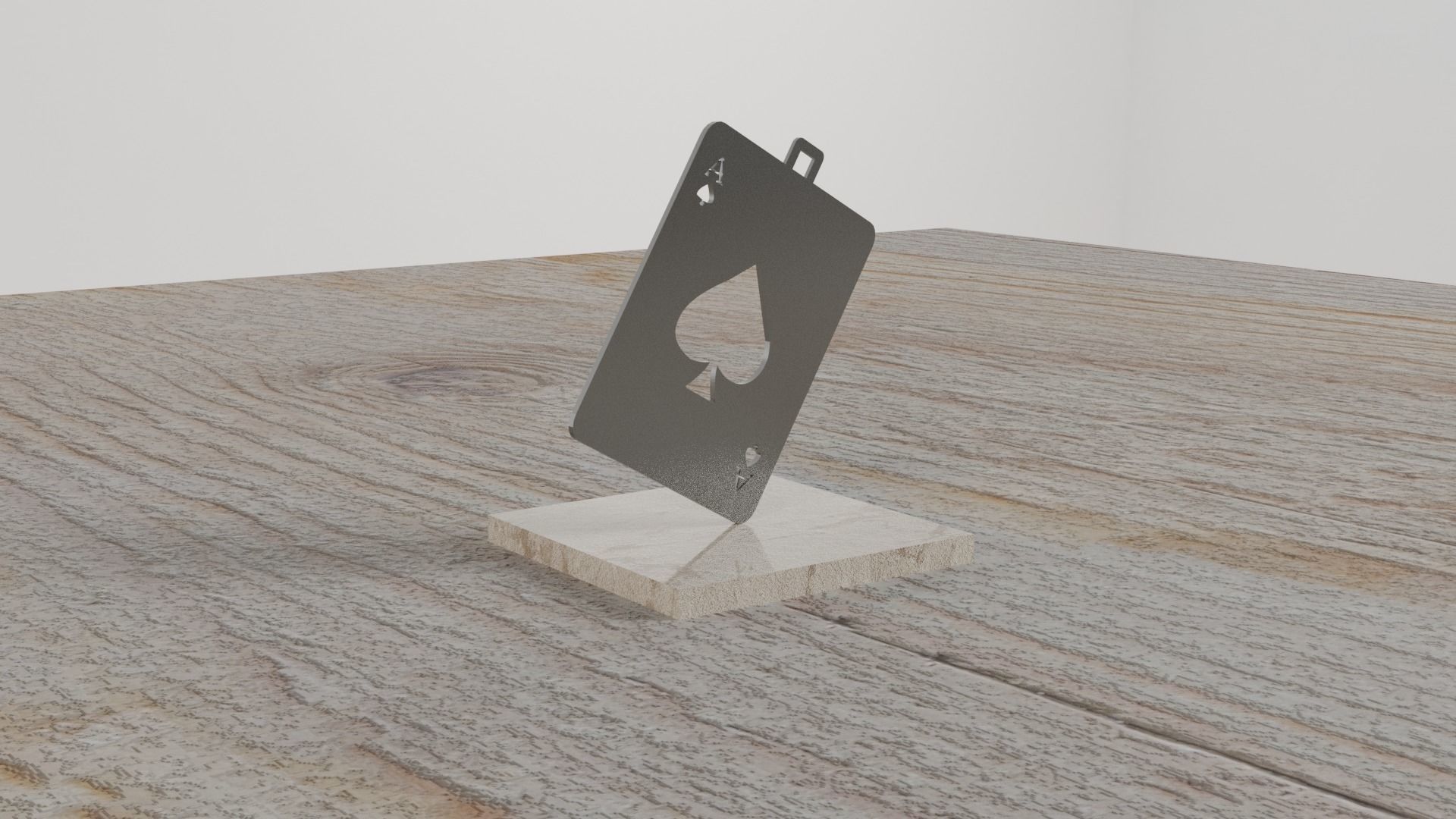Card Pendant 3D print model_33