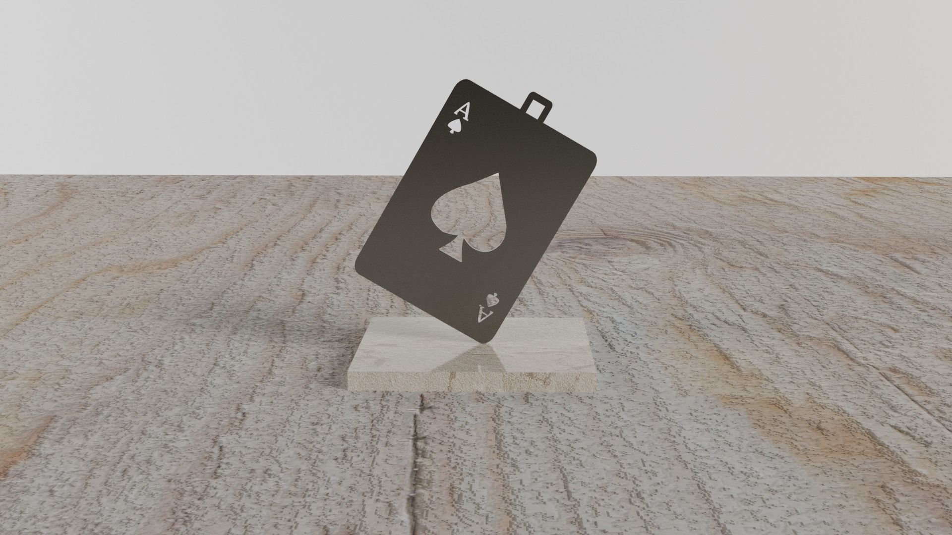 Card Pendant 3D print model_41