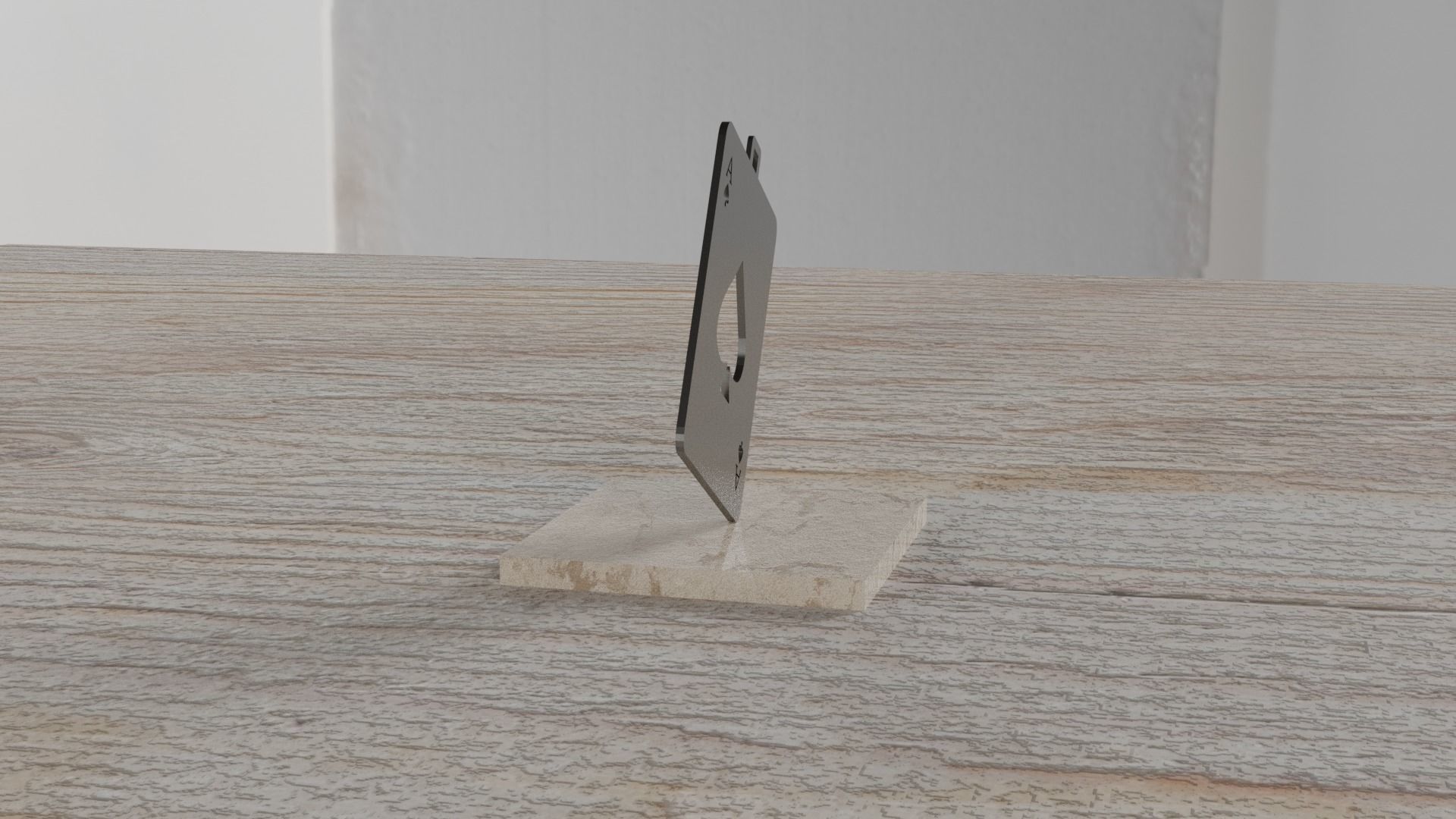 Card Pendant 3D print model_29