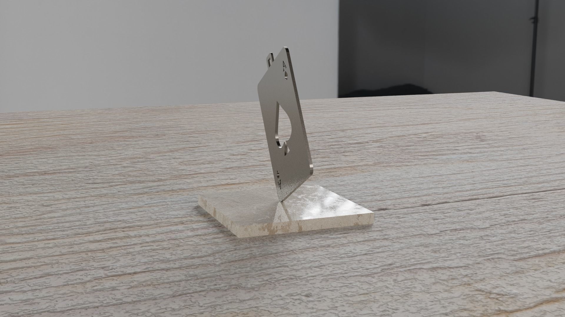 Card Pendant 3D print model_26