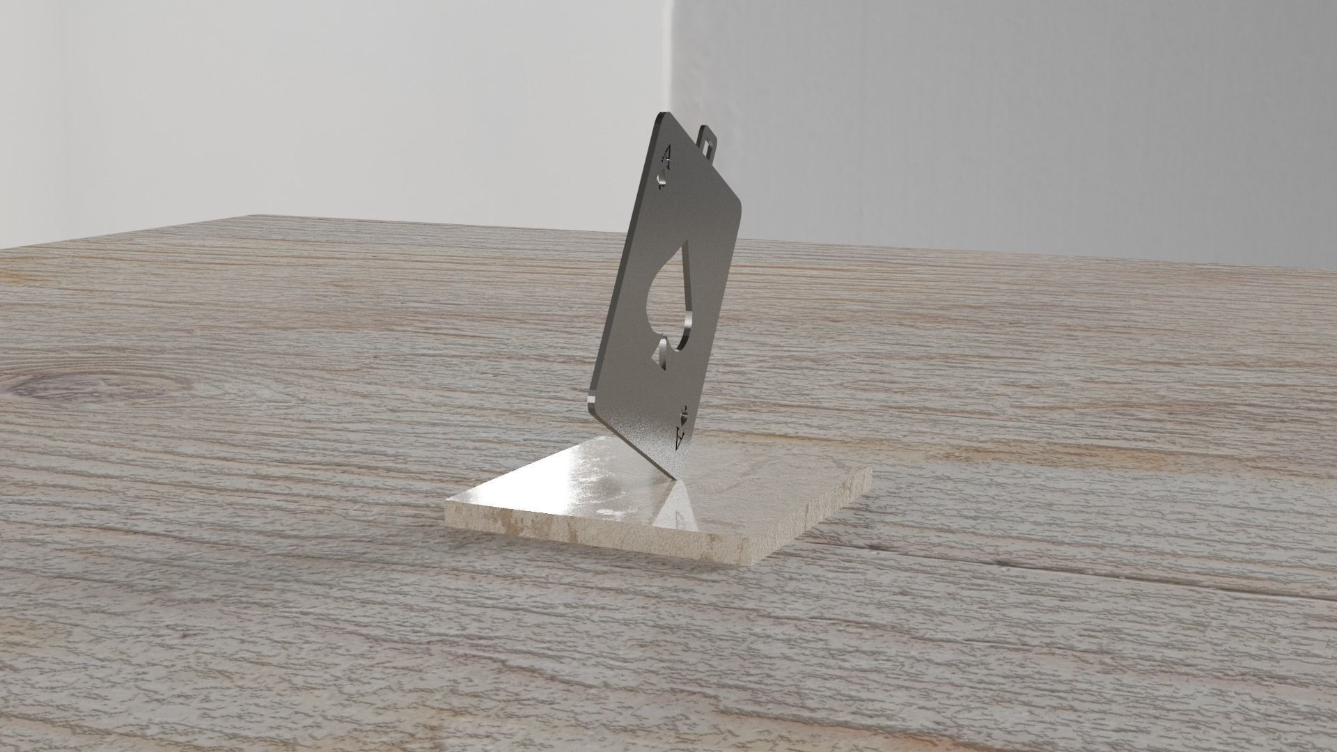 Card Pendant 3D print model_30