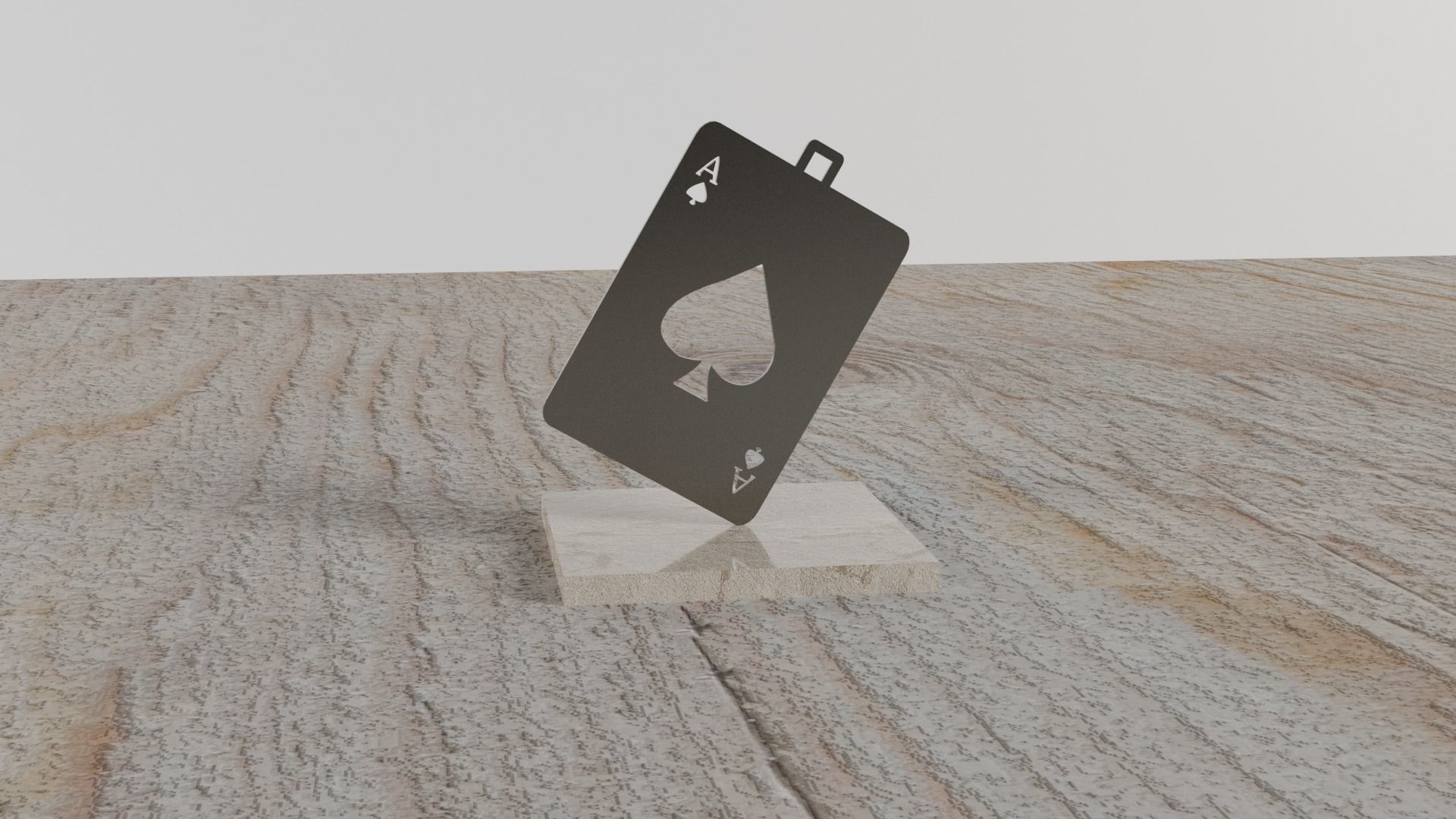 Card Pendant 3D print model_37