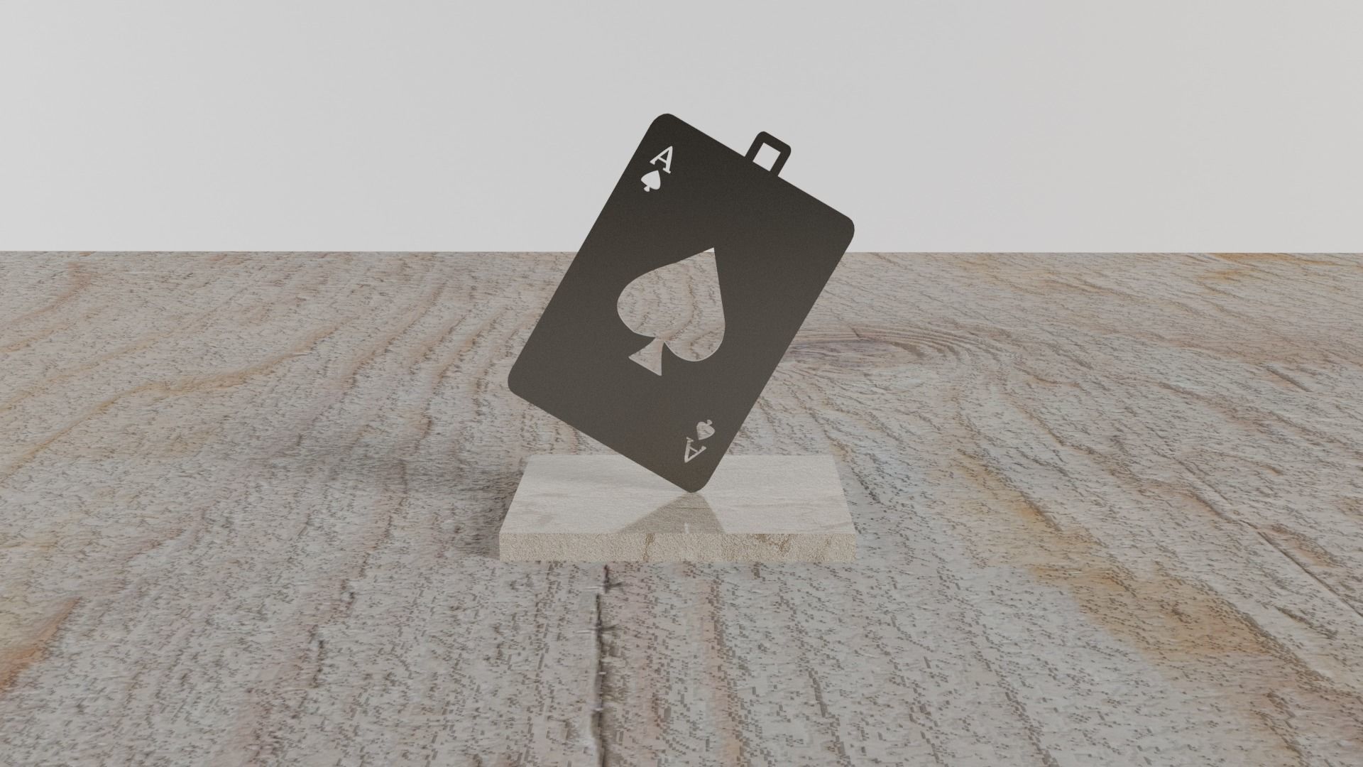 Card Pendant 3D print model_40