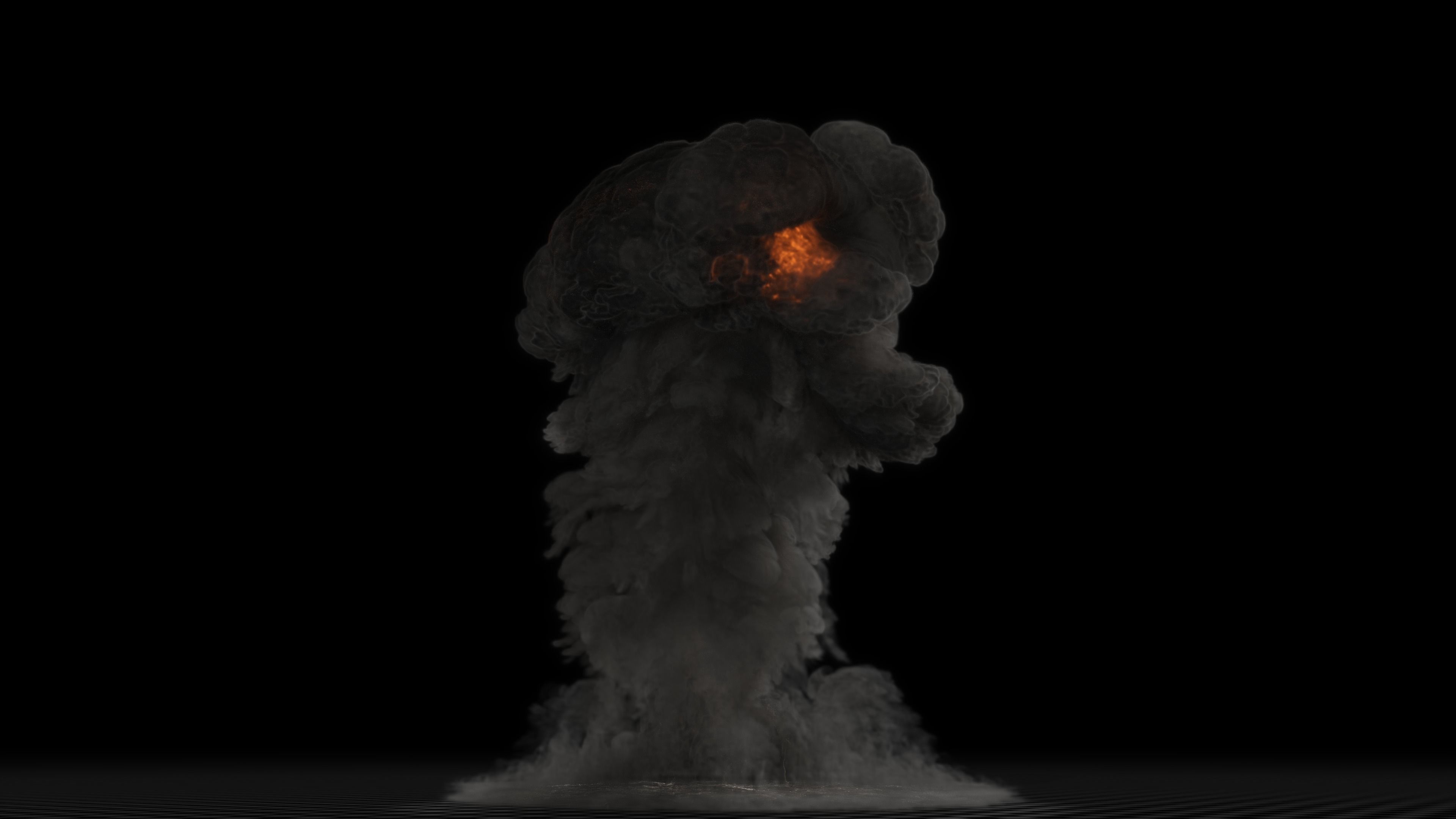 Gasoline Explosion 3D model_7