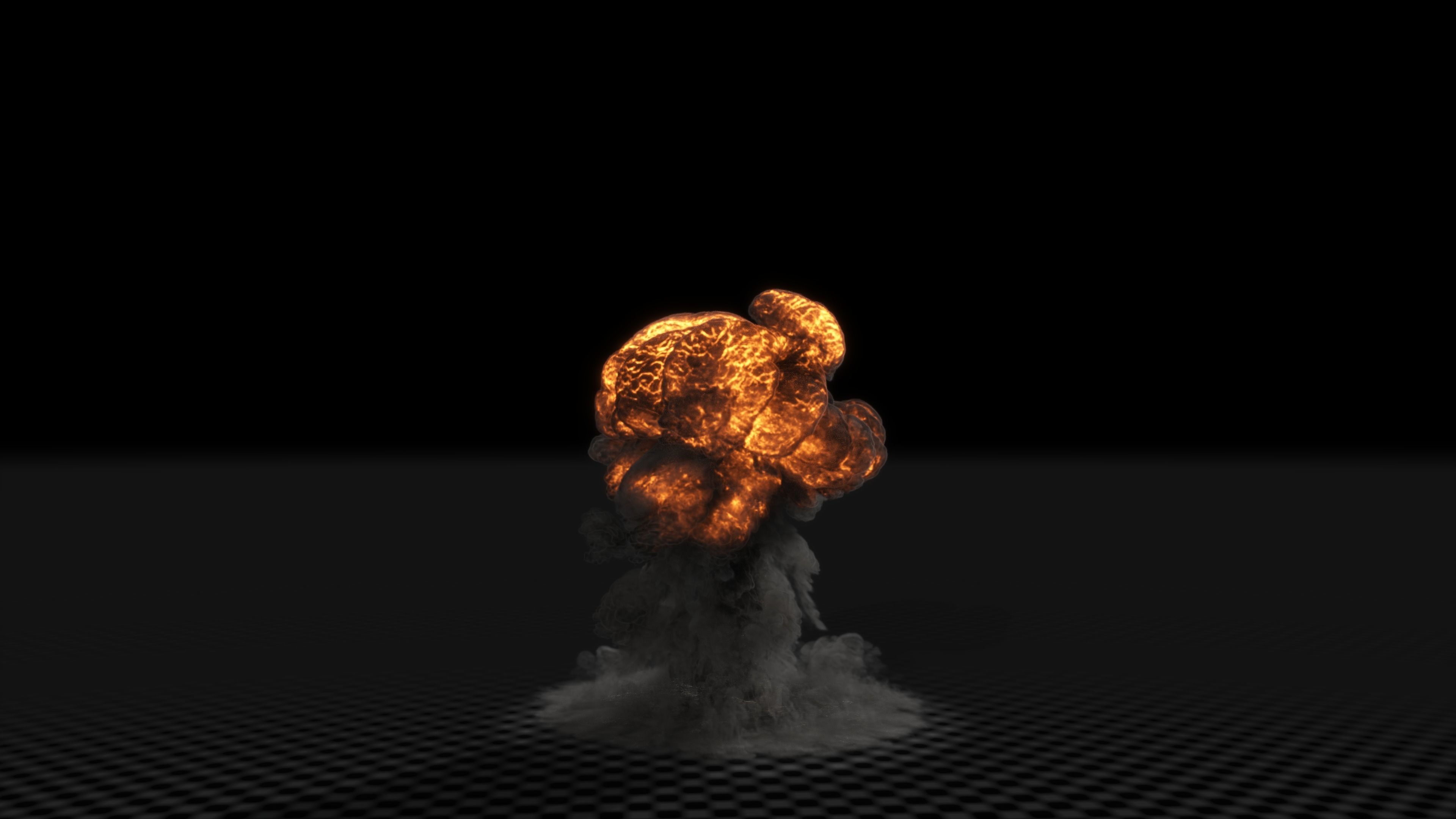 Gasoline Explosion 3D model_14