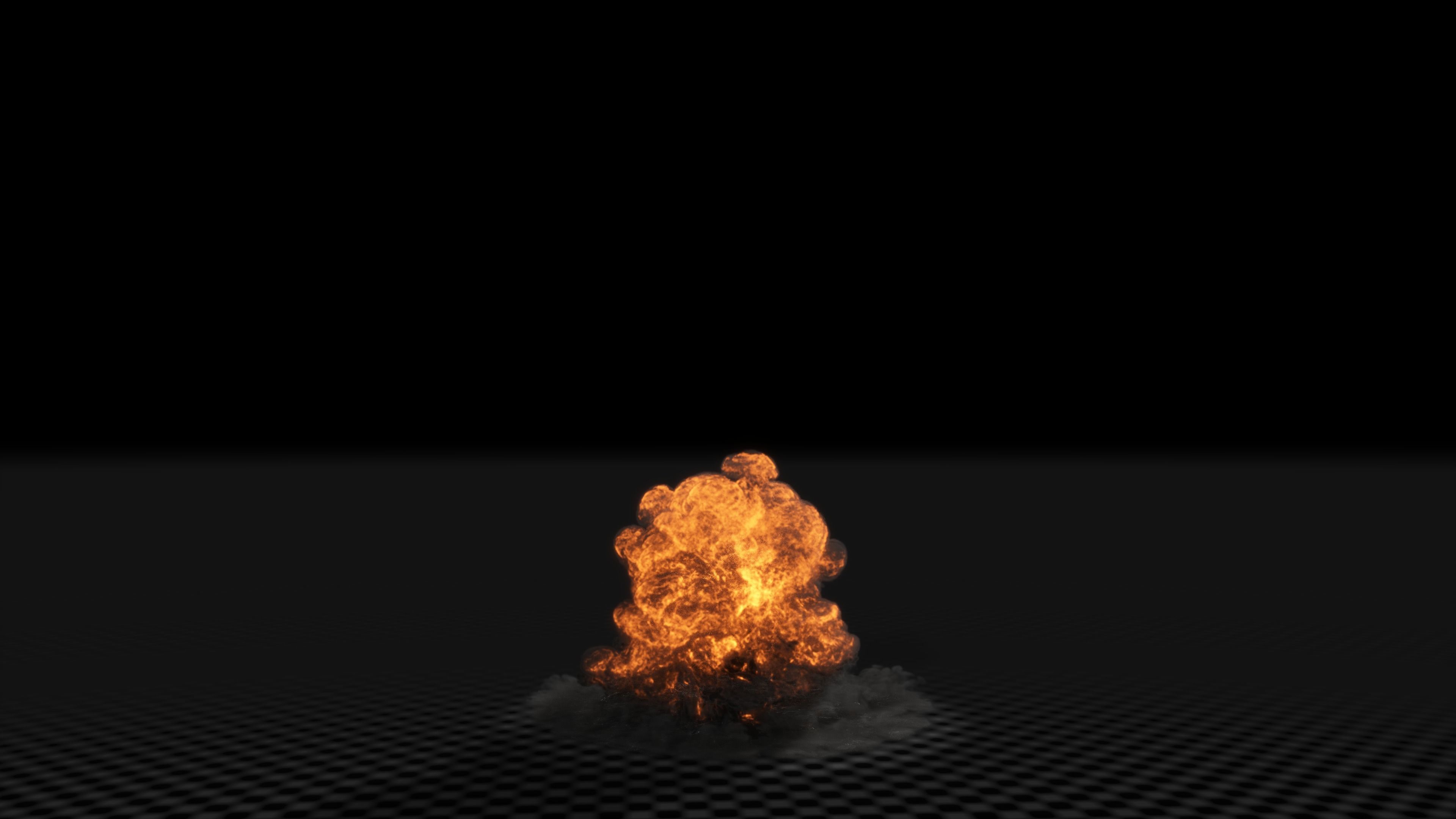 Gasoline Explosion 3D model_11