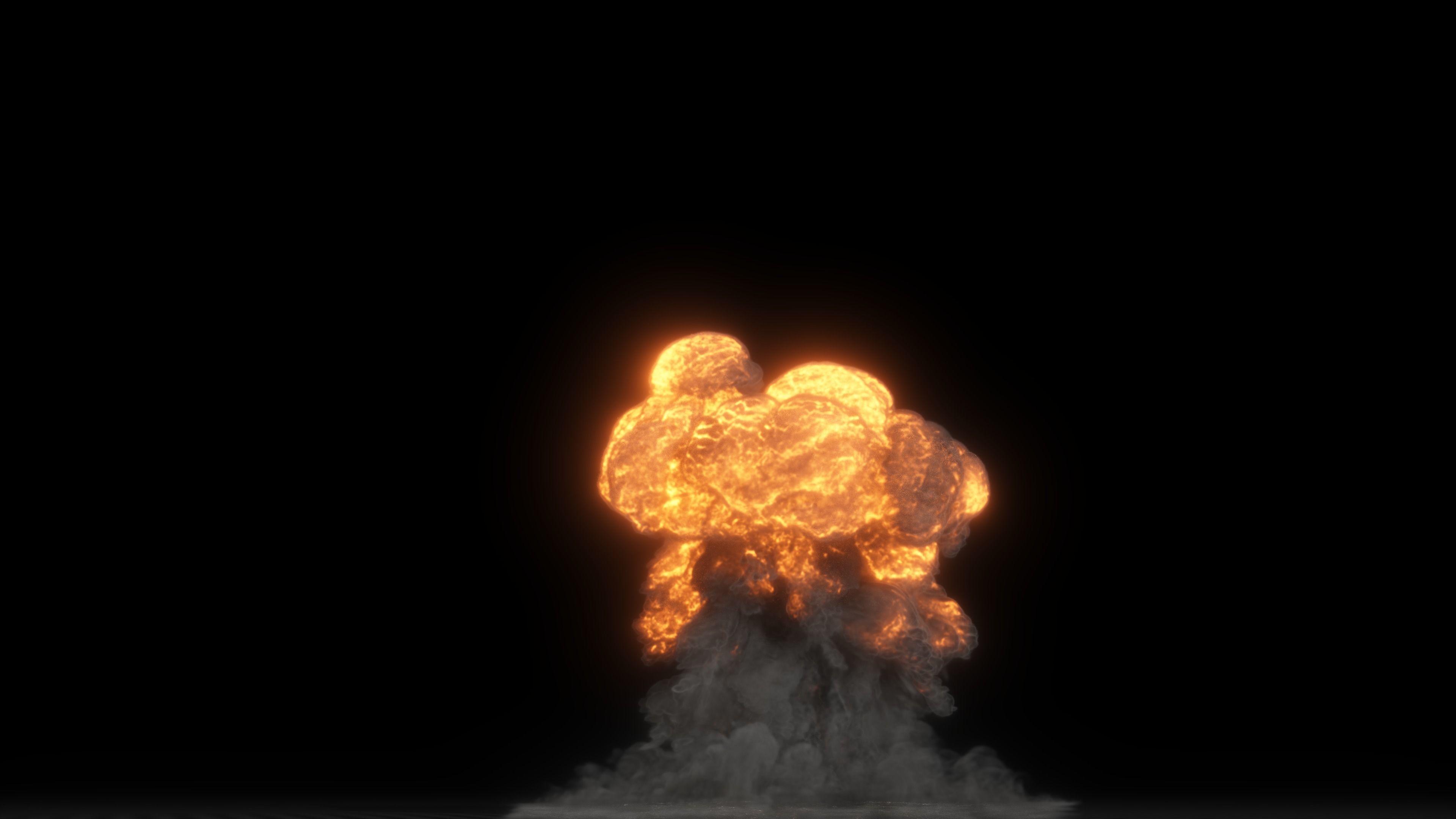 Gasoline Explosion 3D model_18