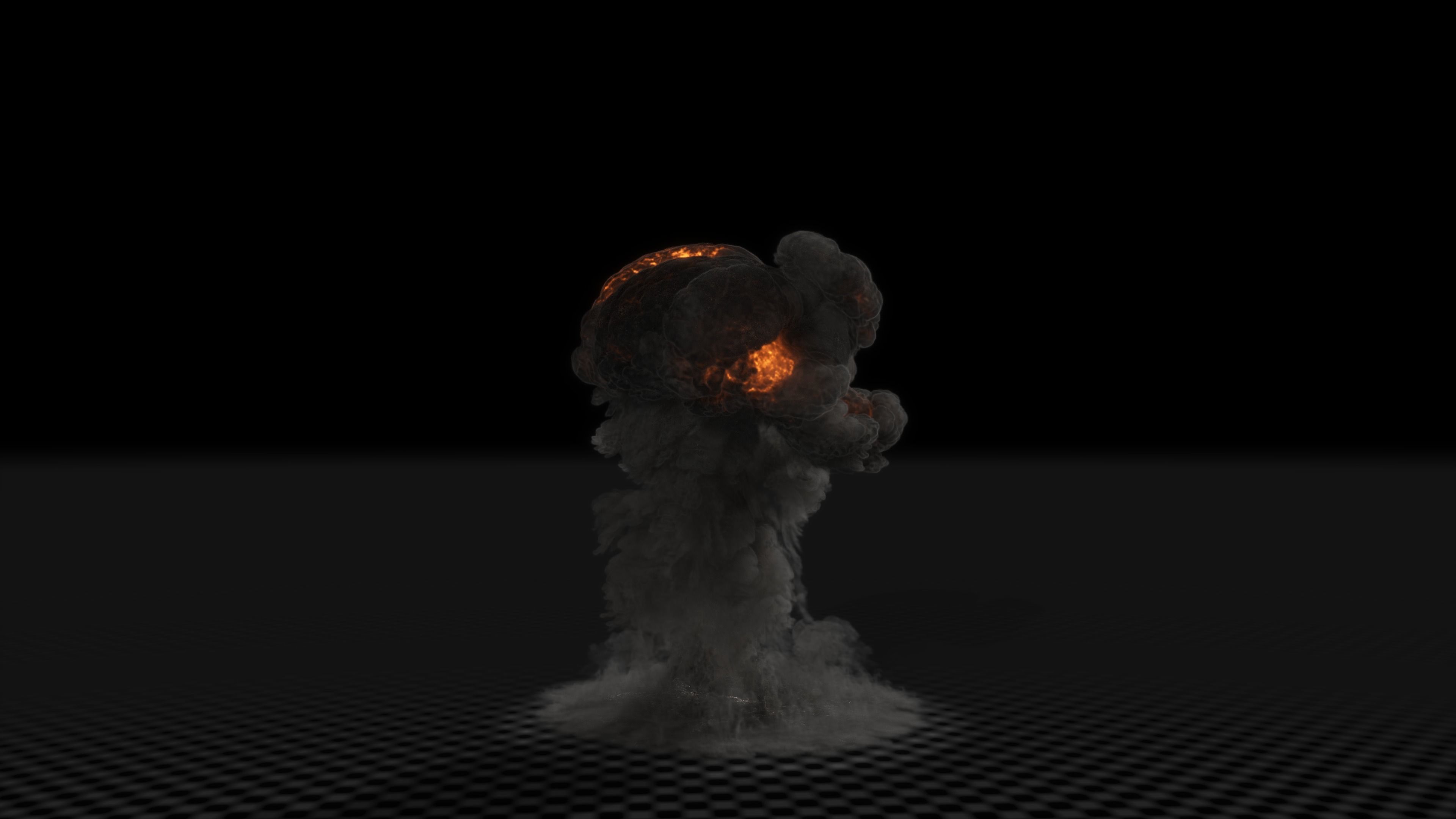 Gasoline Explosion 3D model_15