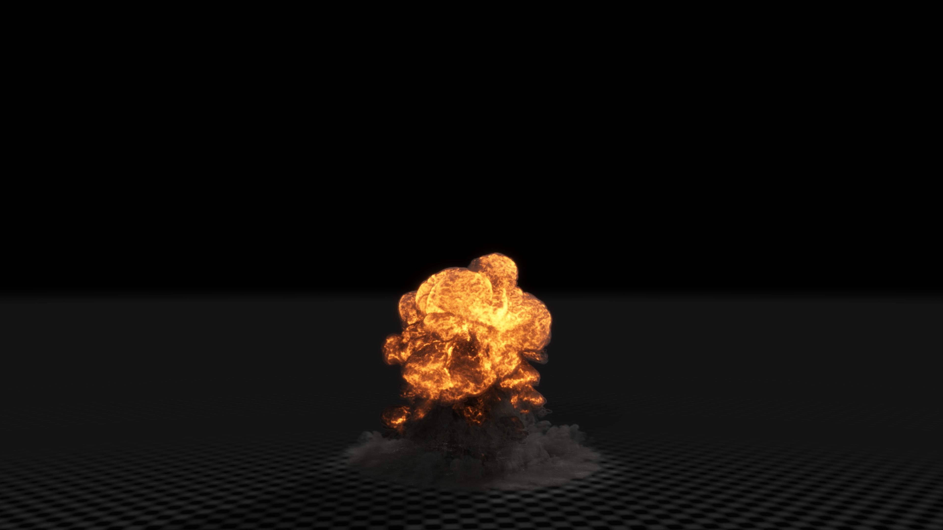 Gasoline Explosion 3D model_12