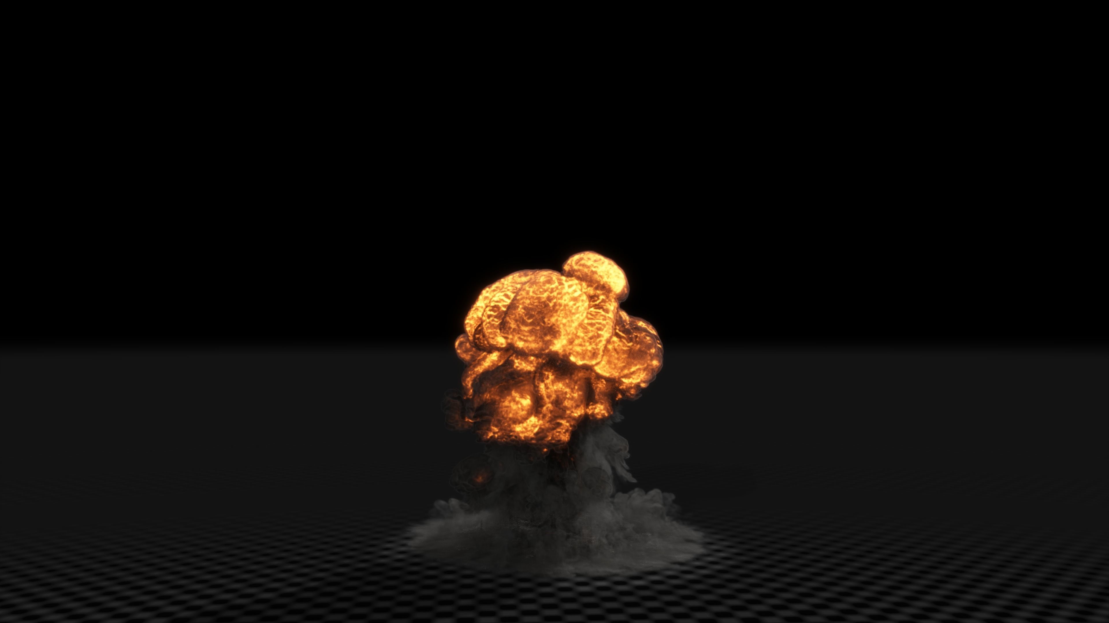 Gasoline Explosion 3D model_13