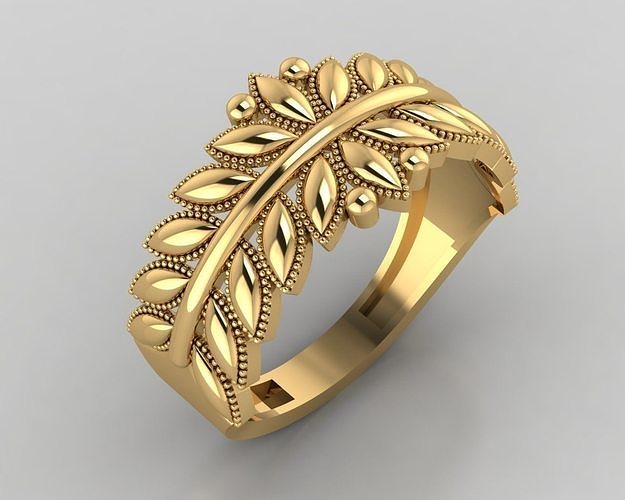 Woman Rings 3D print model