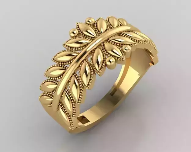 Woman Rings 3D print model