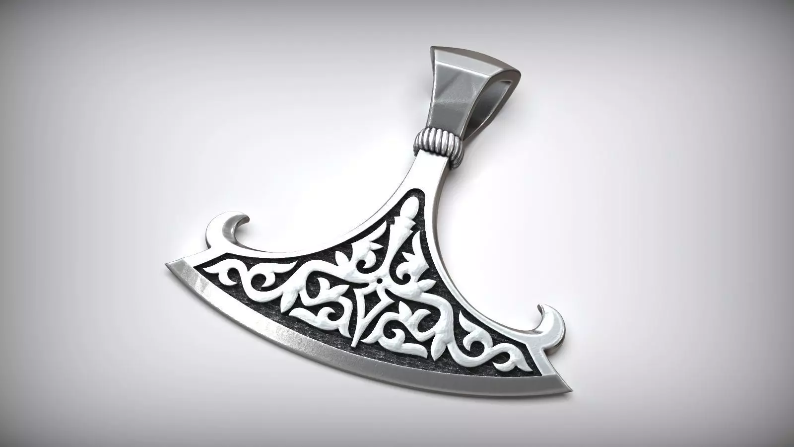 Perun Axe Slavic Viking Scandinavian Amulet Mjolnir 3D print model_0