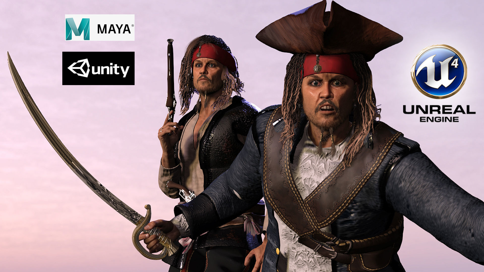 High quality character full Rigged and Animated 3D model 3D model_5