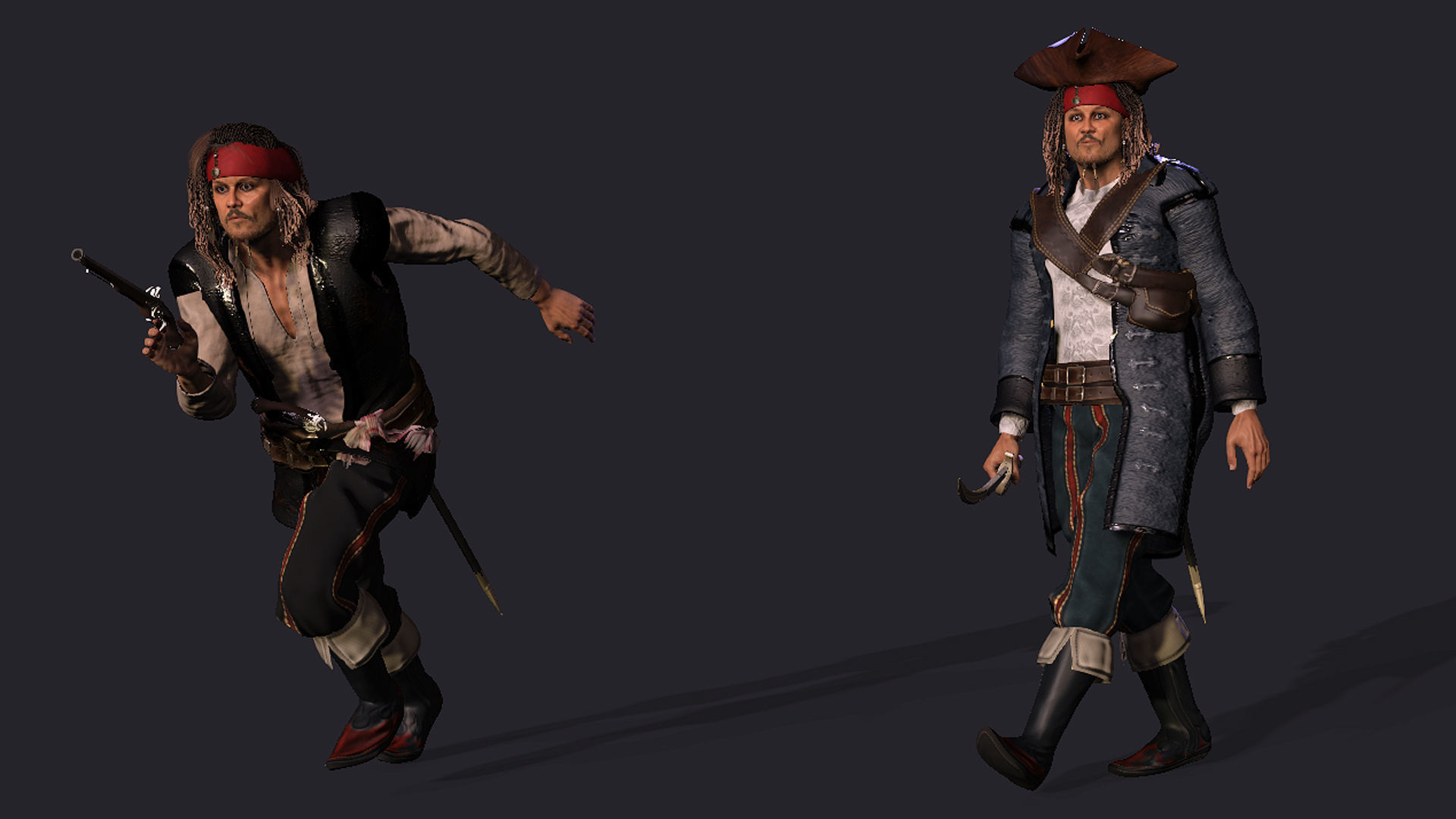 High quality character full Rigged and Animated 3D model 3D model_9