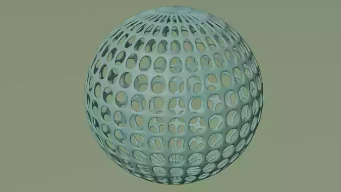 Lattice sphere  3D print model