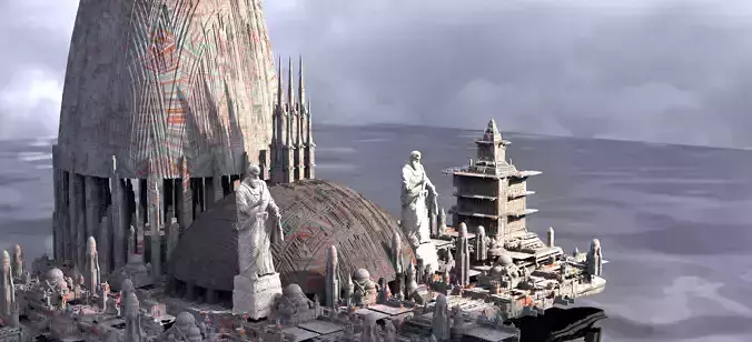 Jedi Style City Kit bash