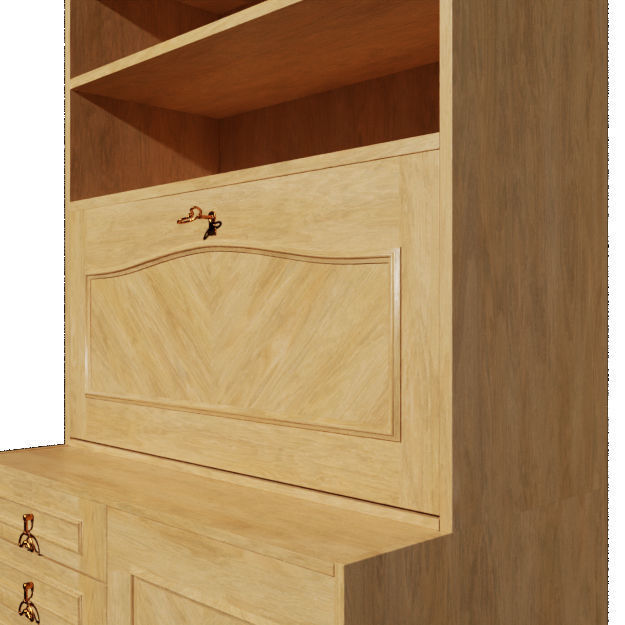 Livingroom Cabinets 3D Model Collection_5