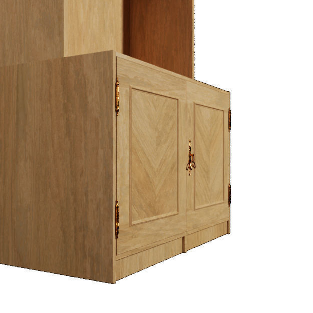 Livingroom Cabinets 3D Model Collection_22