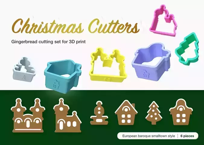 Christmas cutting set