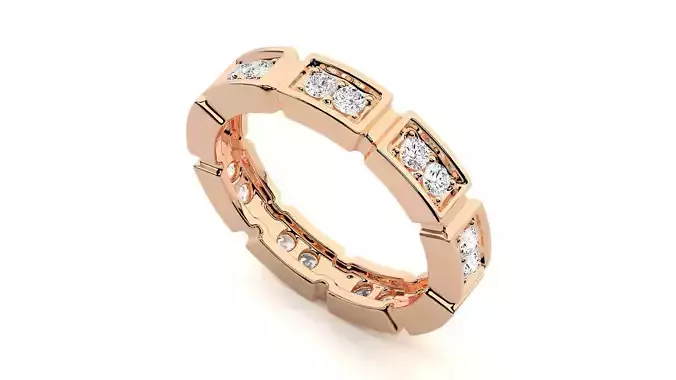 Band ring - 245 3D print model
